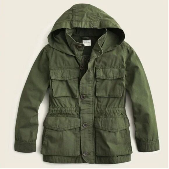 Crewcuts Kids' garment-dyed M65 jacket - Picture 1 of 8